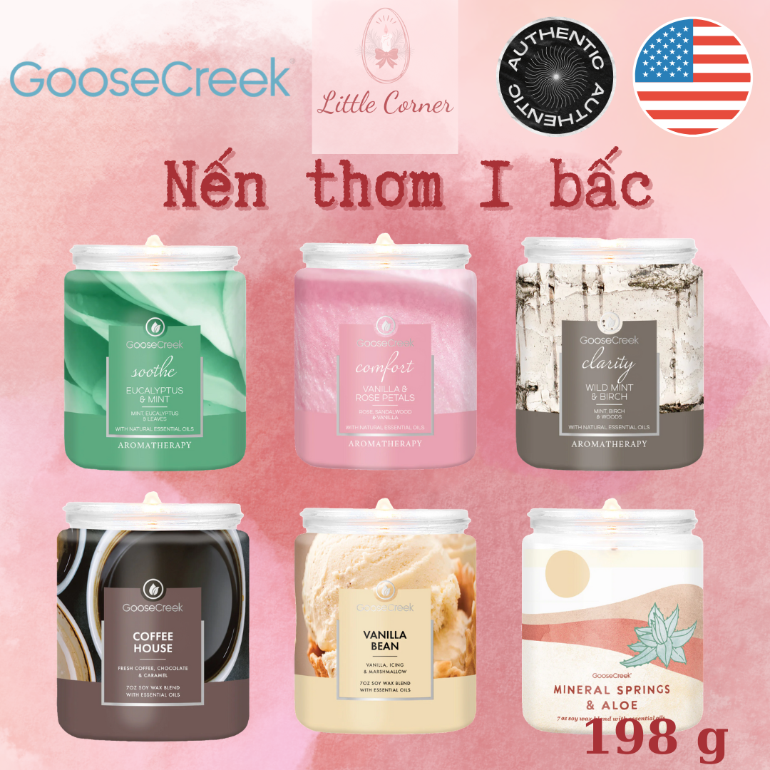 Nến thơm 1 bấc GOOSE CREEK 198g