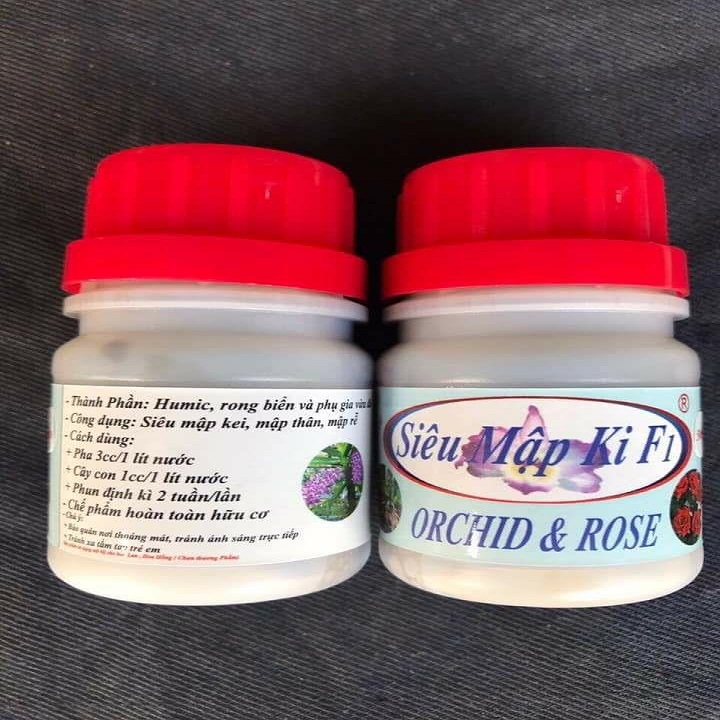 PHÂN BÓN LÁ SIÊU MẬP KI F1 - LỌ 50ML