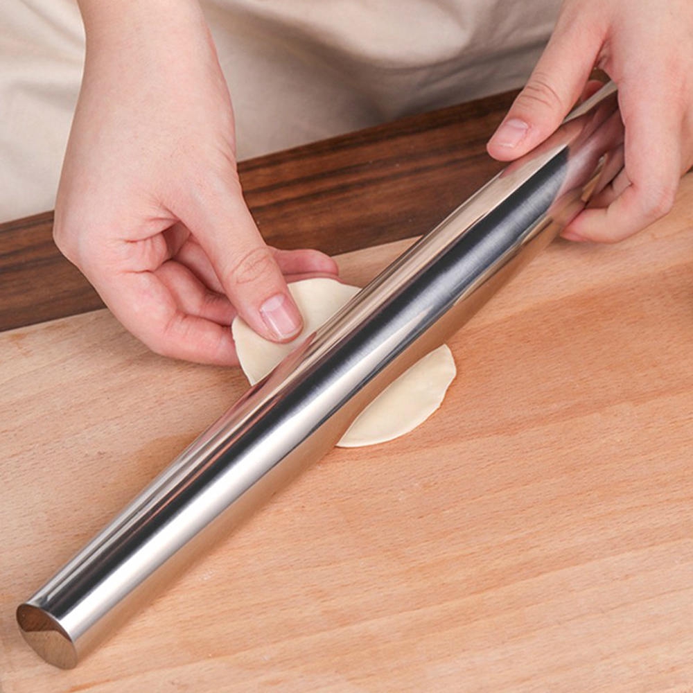 Cây cán bột Inox