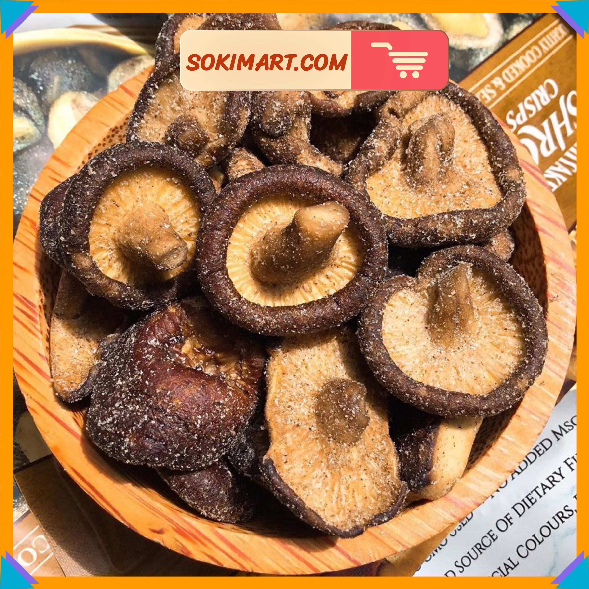 Nấm sấy khô Úc  - 65g