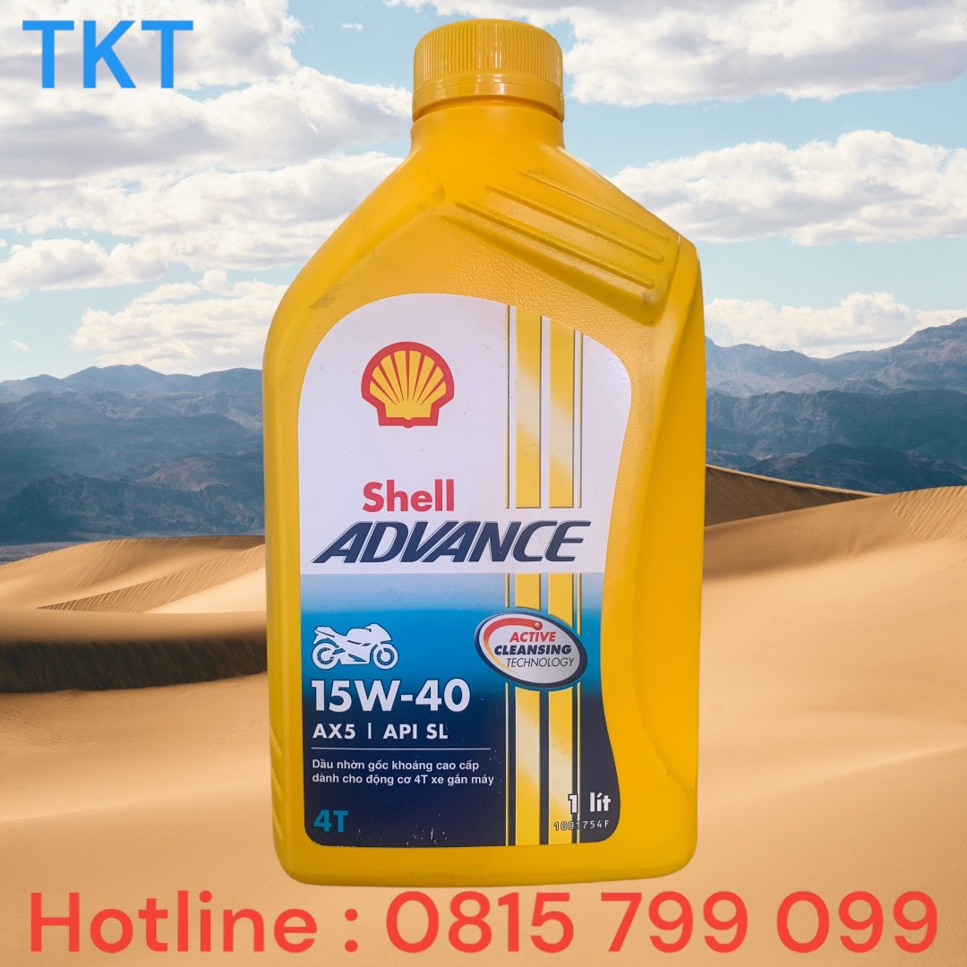 Shell Advance AX5 15W40  1lit