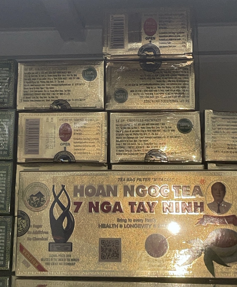 Trà Hoàn Ngọc 7 Nga Tây Ninh (Hộp 30 gói túi lọc)
