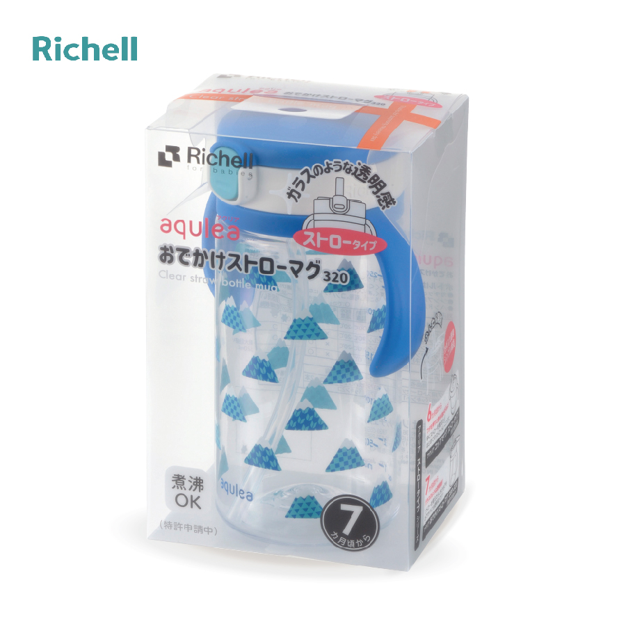 BÌNH ỐNG HÚT AQ RICHELL 320ML FUJI