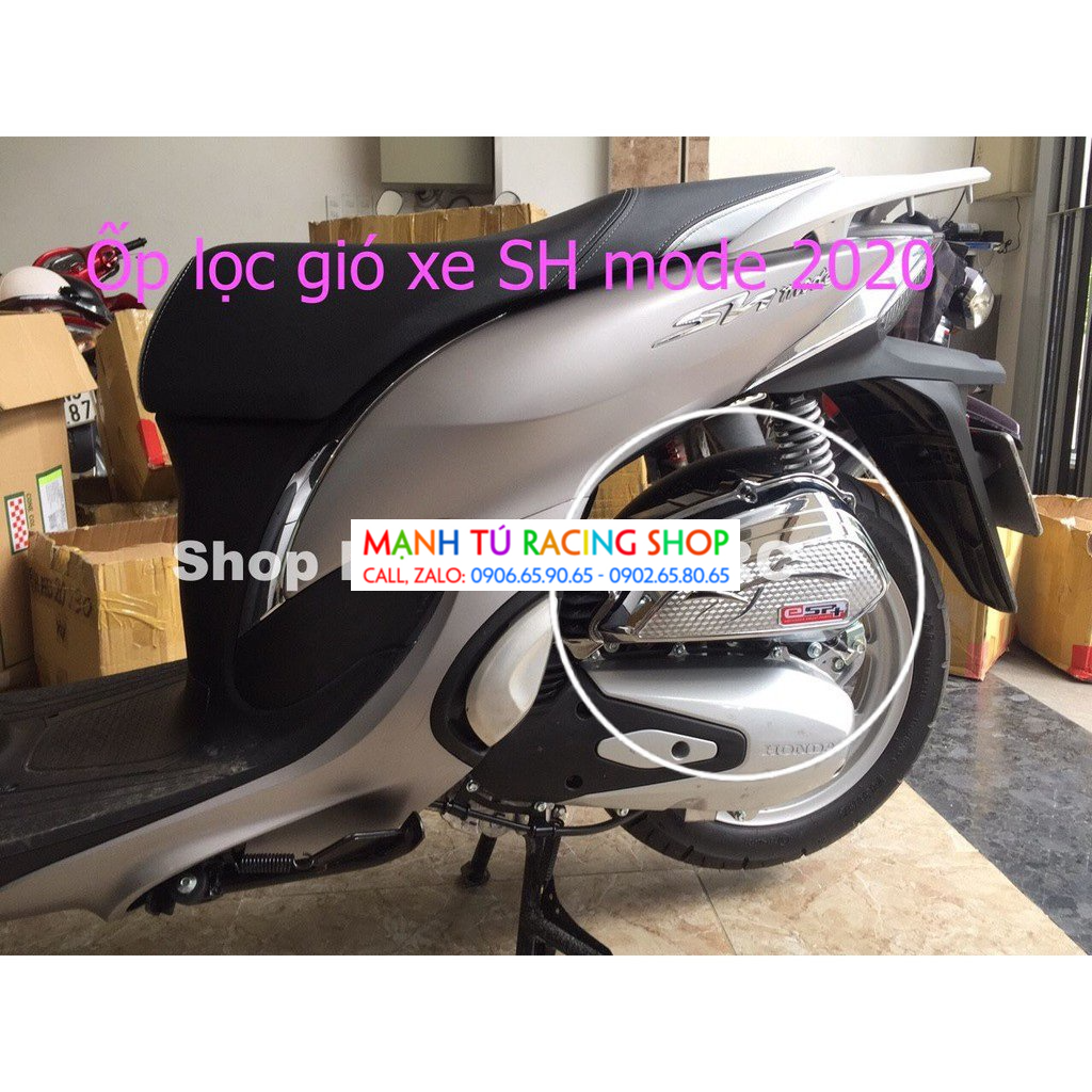 Ốp lọc gió mạ crom xe sh mode 2020, 2021 - mt 2022