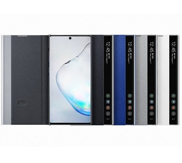 Bao Da Clear View Dành Cho Samsung note 10, note 10 plus ( không chip cảm ứng )