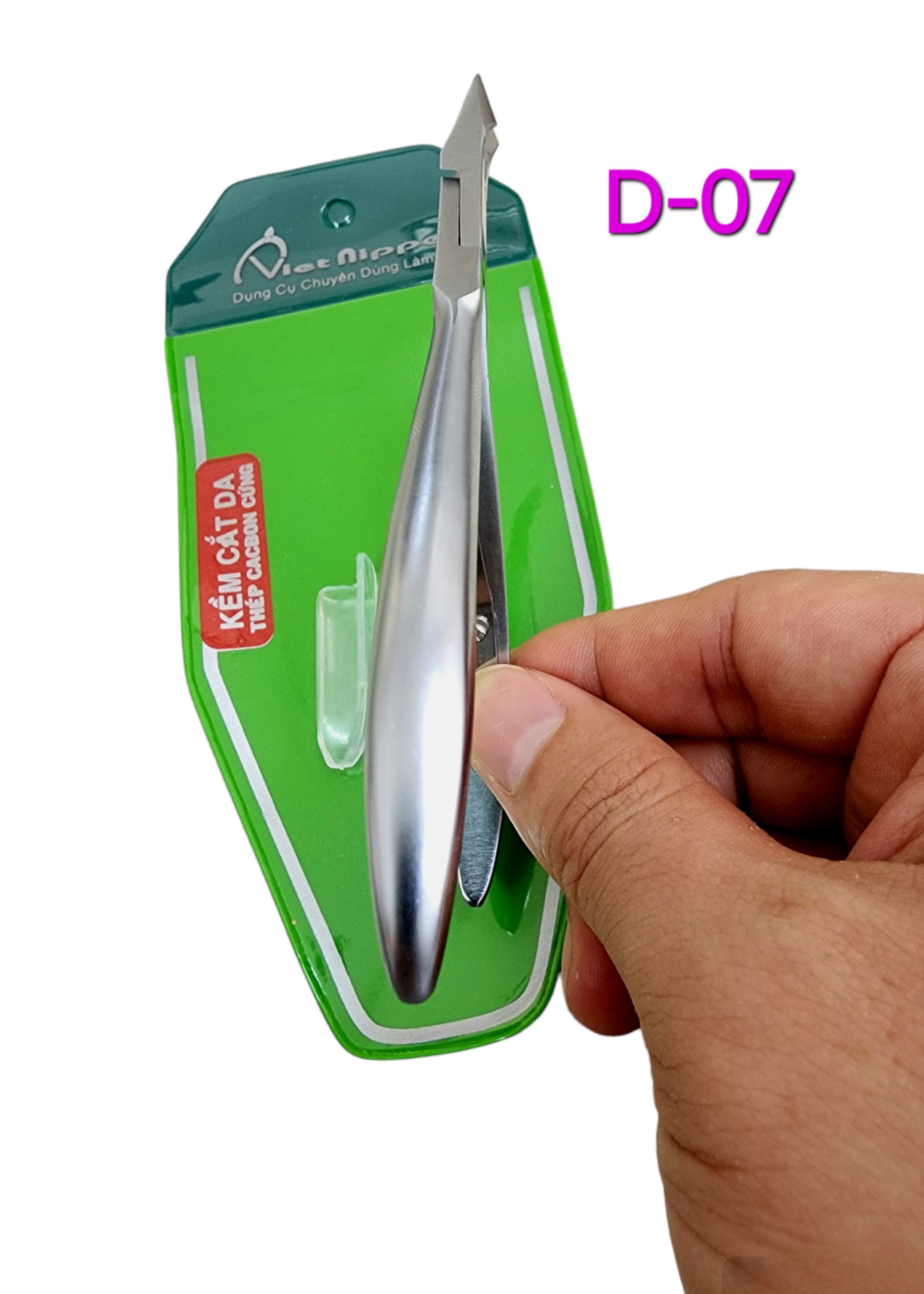 [ SIÊU SALE ] - KỀM CẮT DA INOX KHÔNG GỈ D-07 VIP (2chống)