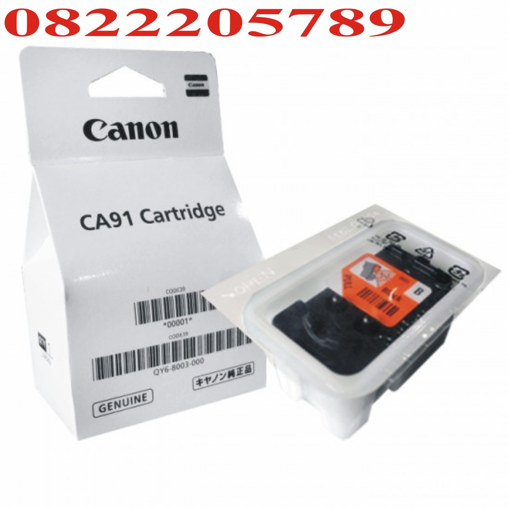 Đầu phun canon g1010,g1000,g2010,g2000,g3010,g3000 mã ca91