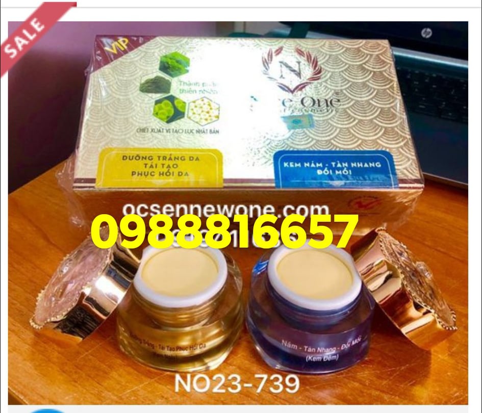 Bộ đôi ngày đêm kem hỗ trợ nám Nice one (35g-35g)