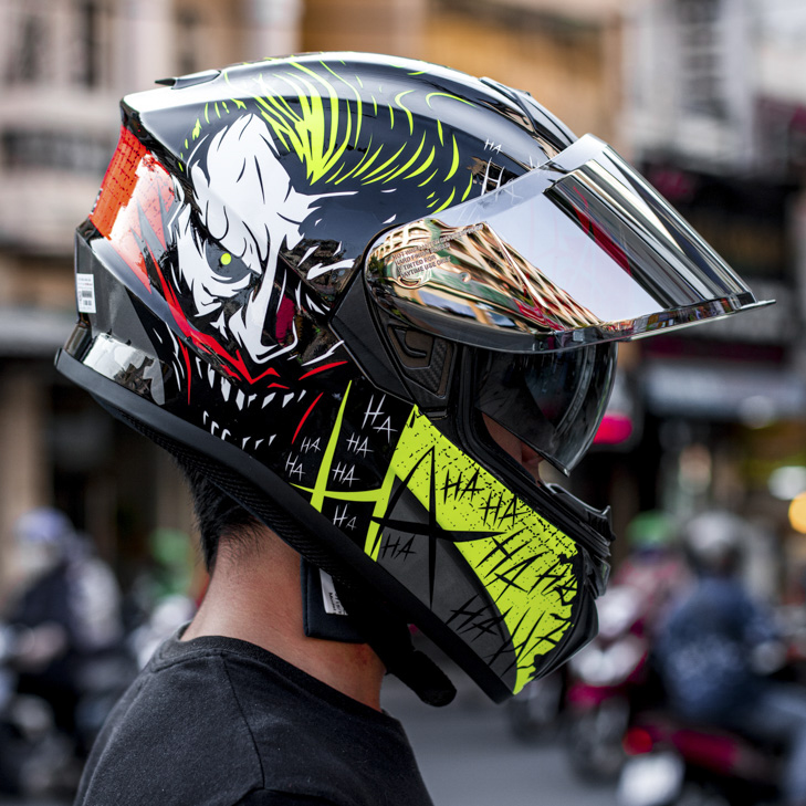 Mũ bảo hiểm Fullface kính Yohe 981