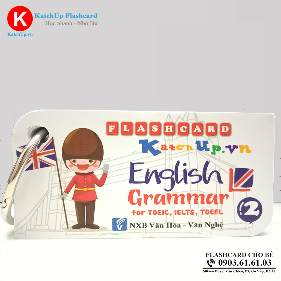 [HCM] Bộ Flashcard Ngữ Pháp Tiếng Anh – High quality