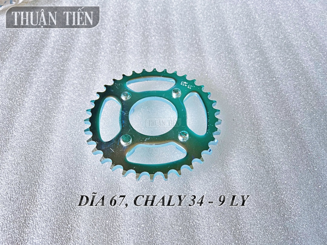 DĨA 67, CHAY LY 34 - 9 LY/7LY, DĨA DÙNG SÊN 9LY 428 HOẶC 7LY (420) CHO CHALY VÀ 67 HÀNG ĐẸP, CHUẨN XE GIÁ HỢP LÝ