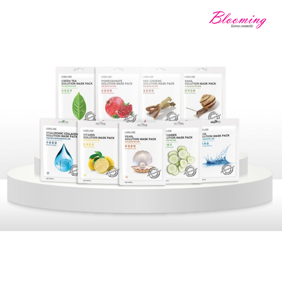 Mặt Nạ Cung Cấp Dinh Dưỡng Phục Hồi Da Lebelage Solution Mask Pack 25ml