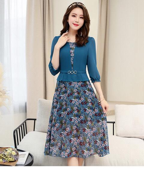 Đầm voan lụa quãng châu thanh lịchTH