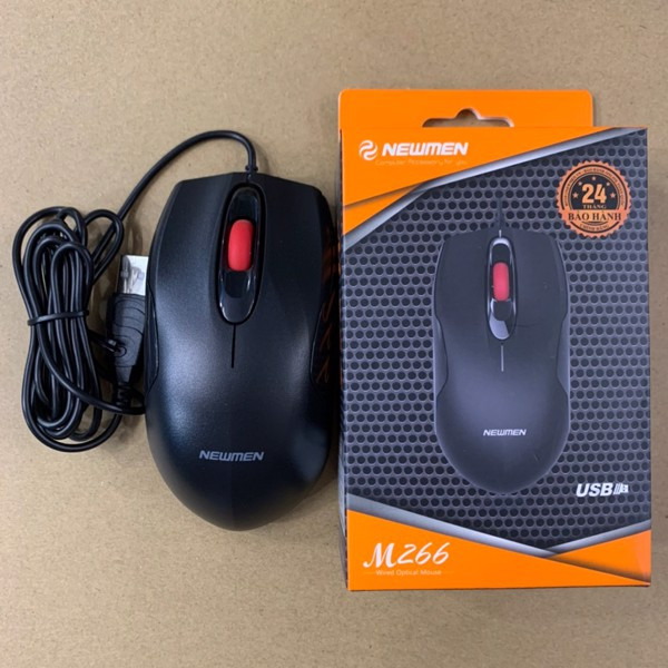 Mouse Newmen M266 1200DPI USB Gaming Chính Hãng