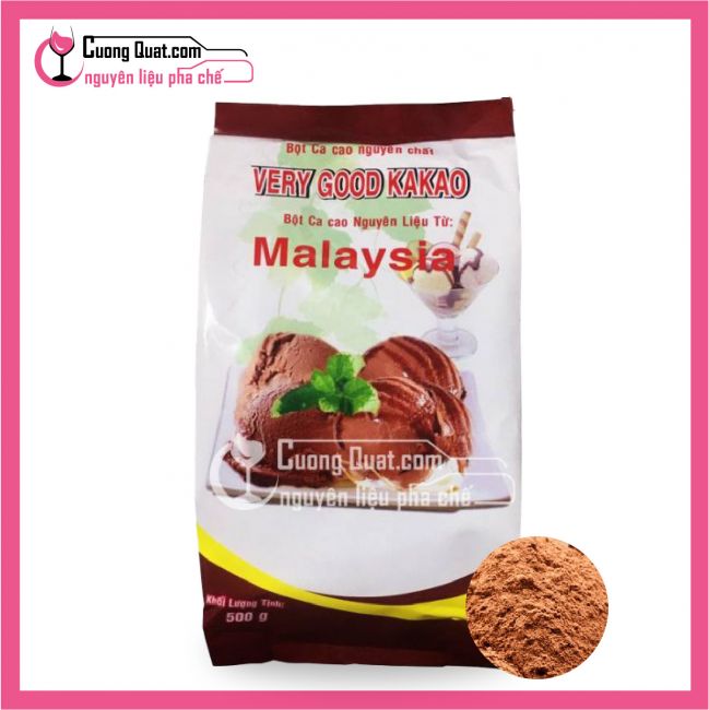 [HCM]Bột Cacao Malaysia 500Gr