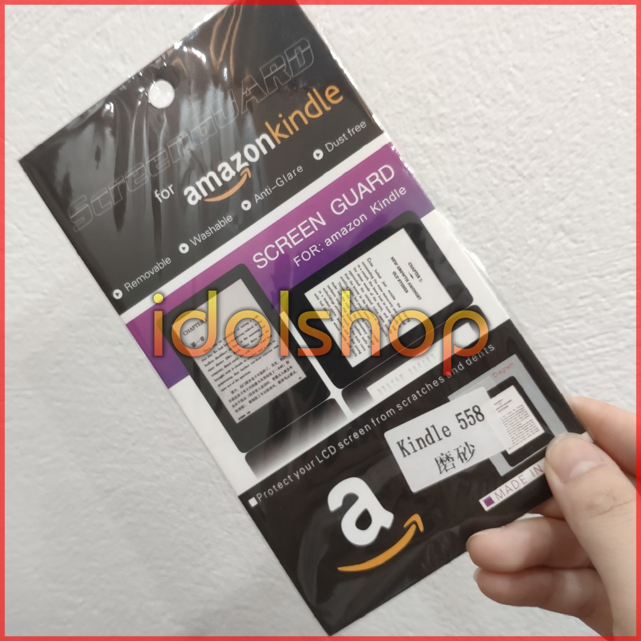 Miếng dán màn chống xước All new Kindle 2019 , Kindle Basis 8th