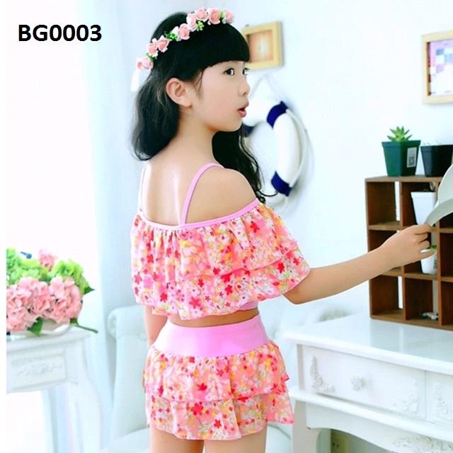 Bộ Đồ Bơi 3 Cách Mặc cho bé lớn 20-40kg BG0003