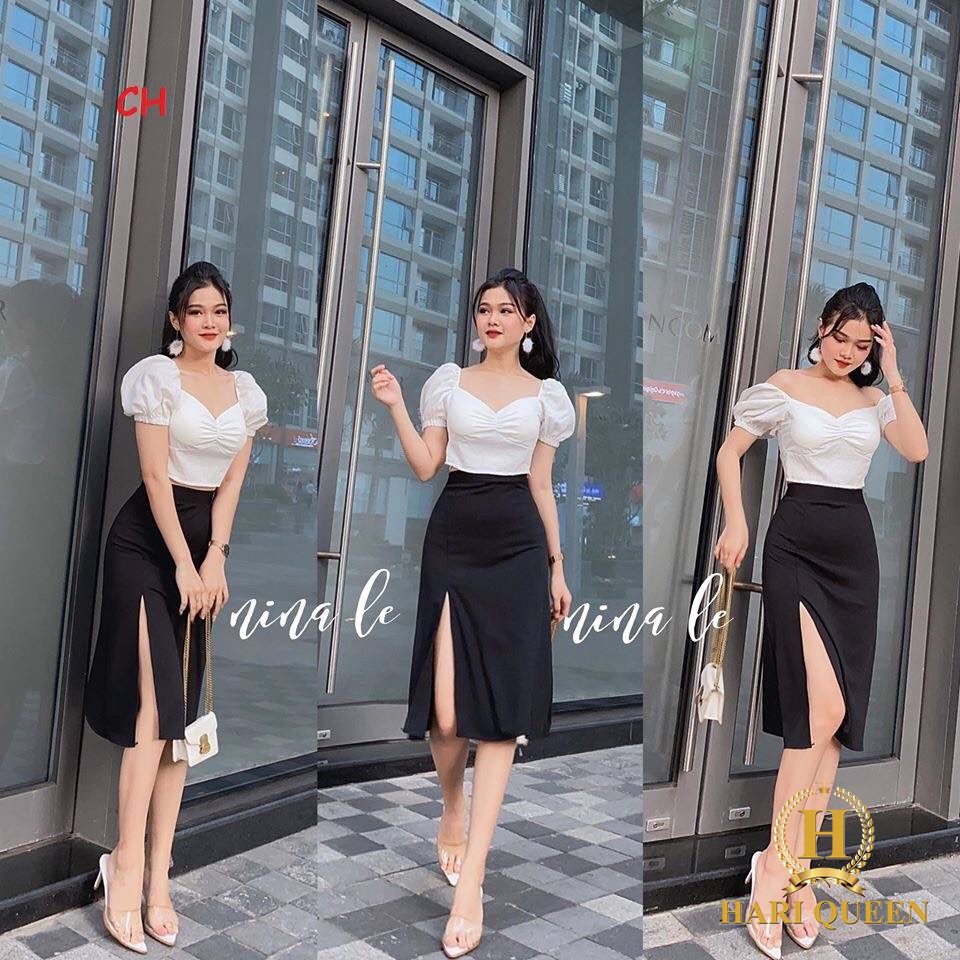 Chân váy xẻ đùi coh0420 1