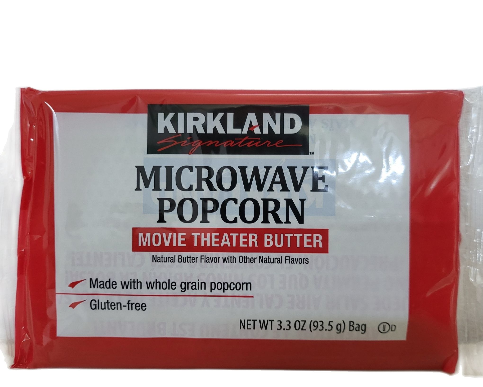 KIRKLAND (gói 93.5g) BẮP NỔ (Bỏng ngô) BƠ BẰNG LÒ VI SÓNG Microwave Popcorn Movie Theater Butter