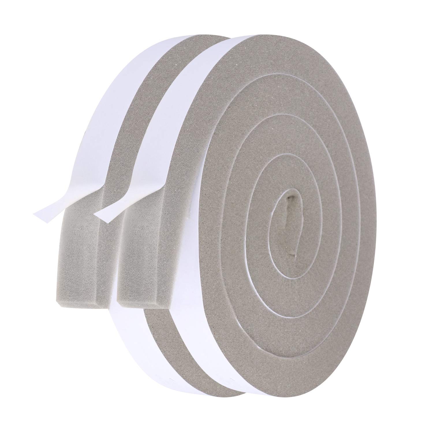 Combo 2 cuộn Ron cửa chống ồn , Mút Dán Khe Cửa Đa Năng Cách Âm, Chắn Gió, Bụi Bẩn Cao Cấp 1.5cmx2m