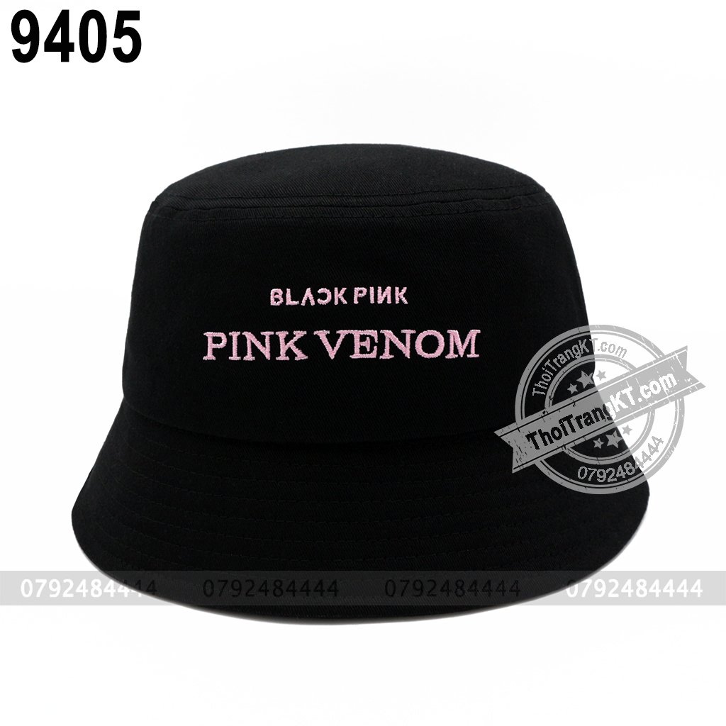 [SIÊU HOT] Combo 2 Nón PINK VENOM Black Pink màu đen