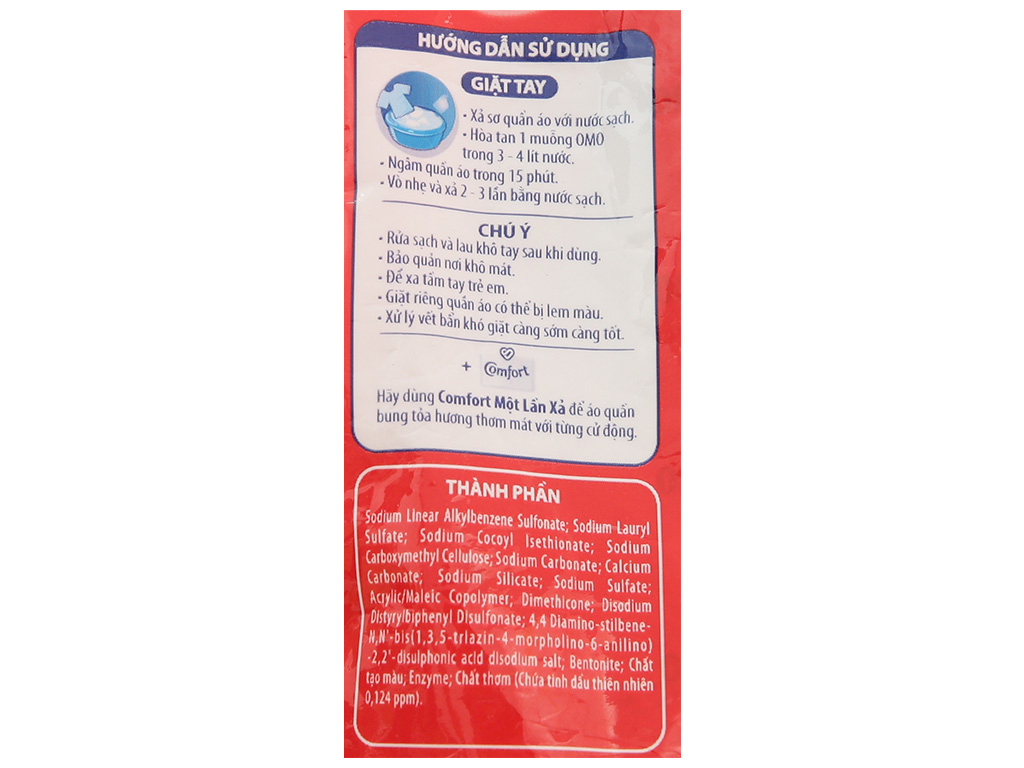 [Freeship] Bột Giặt Omo hệ bọt thông minh mới