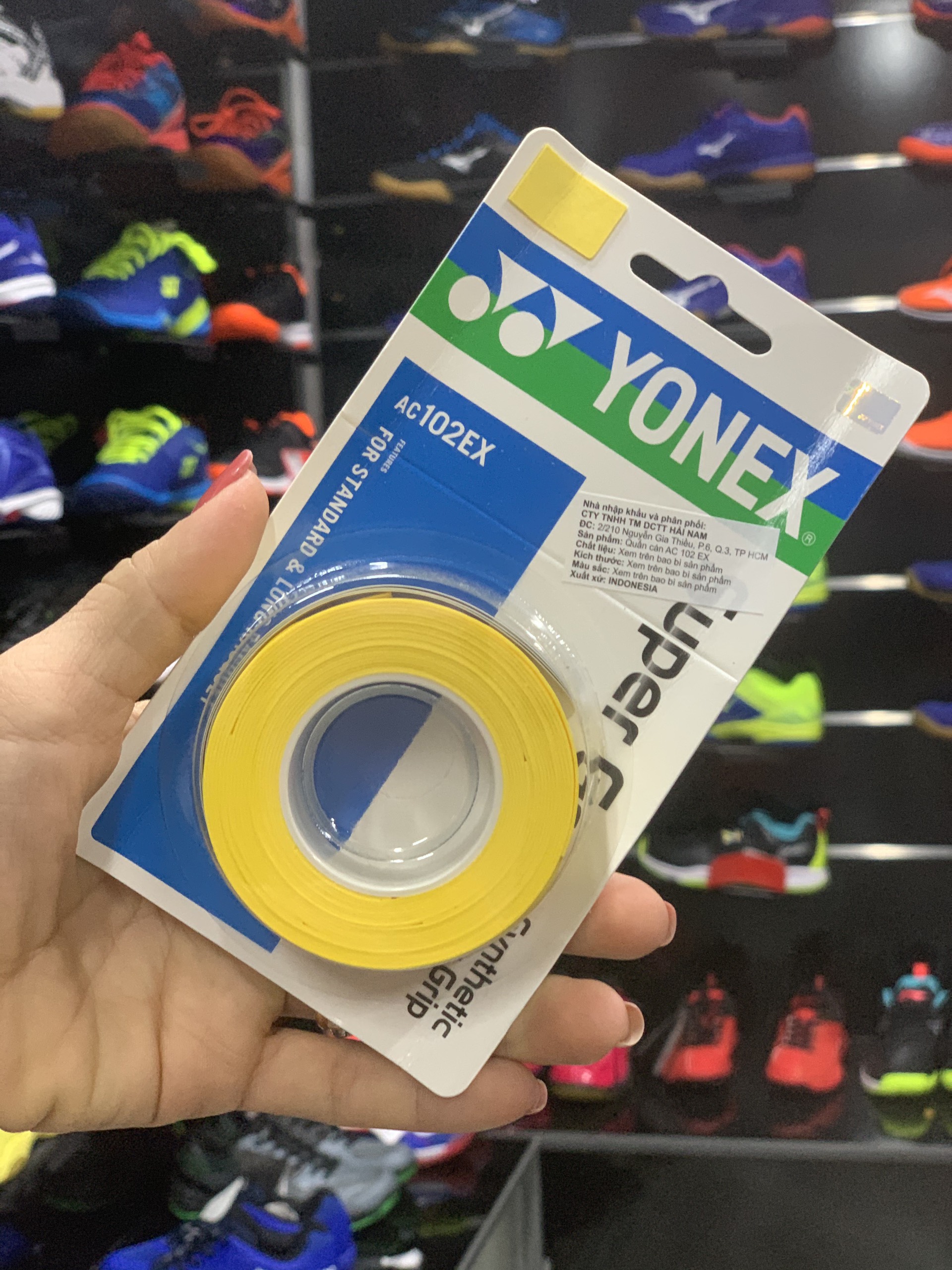 Quấn cán Yonex xịn AC 102 EX (3in1)