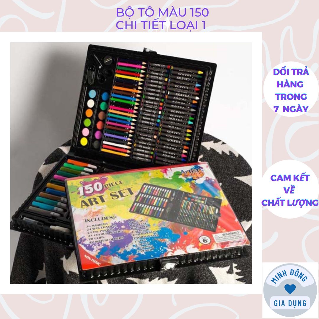 Bộ tô màu 150 chi tiết loại 1