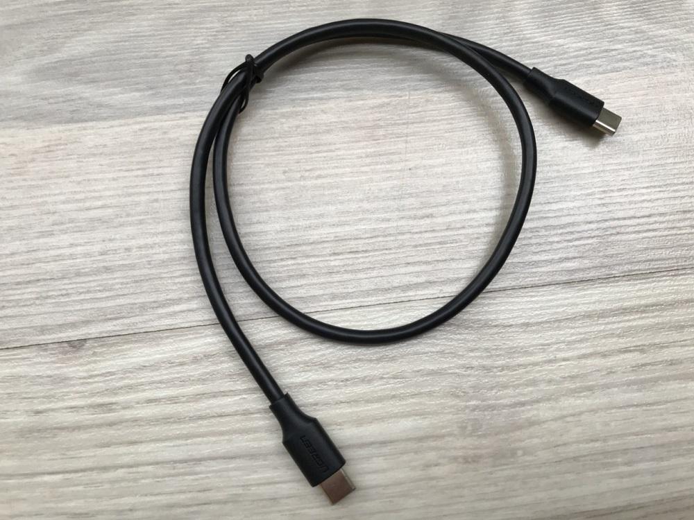 Cáp USB Type-C Ugreen 50996 Cao Cấp | Black, 0.5M