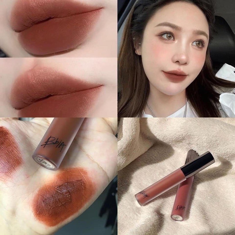 Son kem lì Bbia ⚡⚡ không trôi Hàn Quốc Không Trôi Last Velvet Lip Tint Siêu HOT Lên Tone Chuẩn Màu 39 25 02 12..v.v.