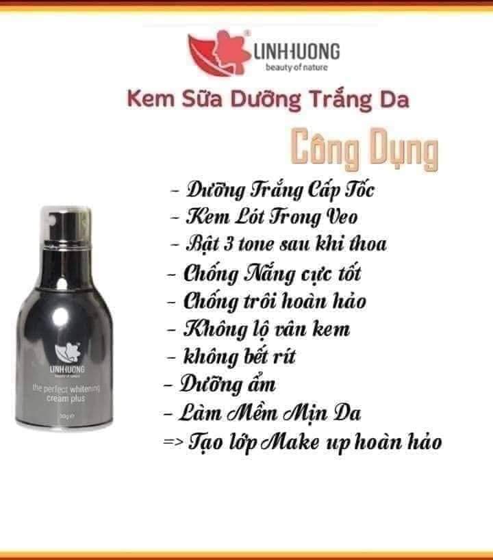 Crem Sữa Dinh Dưỡng Trắng Da Linh Hương
