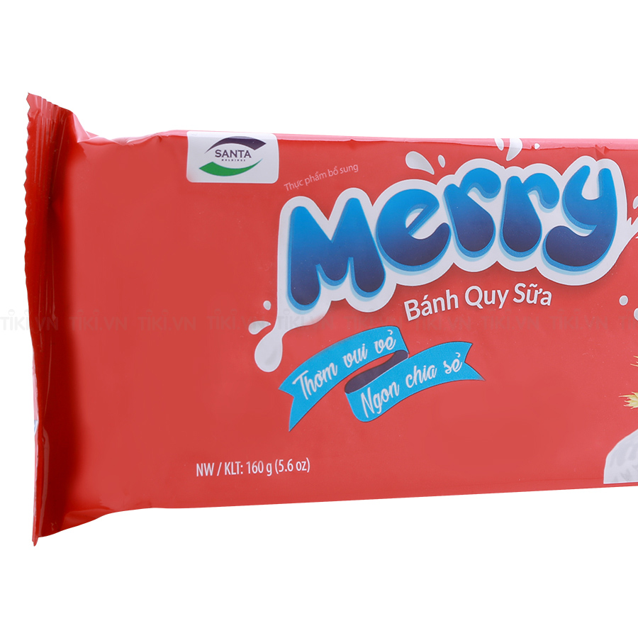 BÁNH QUY SỮA MERRY 160gram