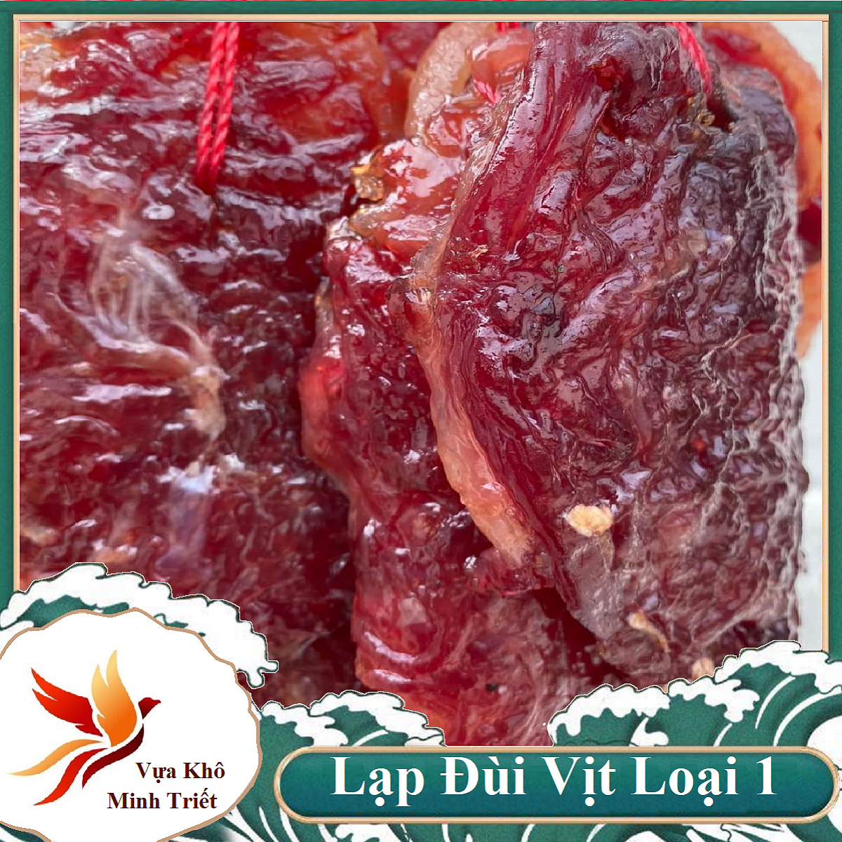 LẠP VỊT LOẠI 1 ĐẶC SẢN MINH TRIẾT 500GR- Vựa khô Minh Triết