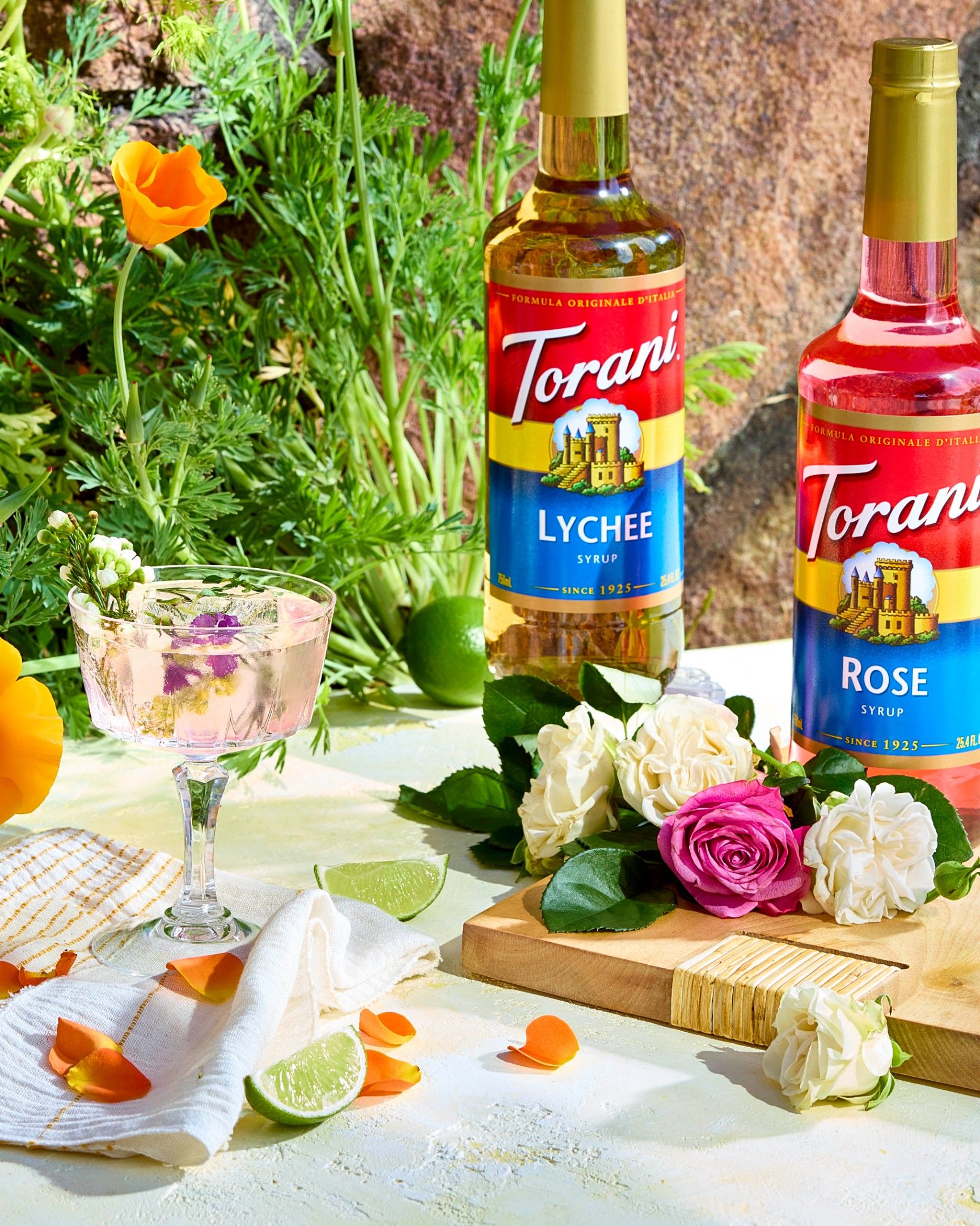 SIRO TORANI HOA HỒNG 750ML - TORANI ROSE SYRUP