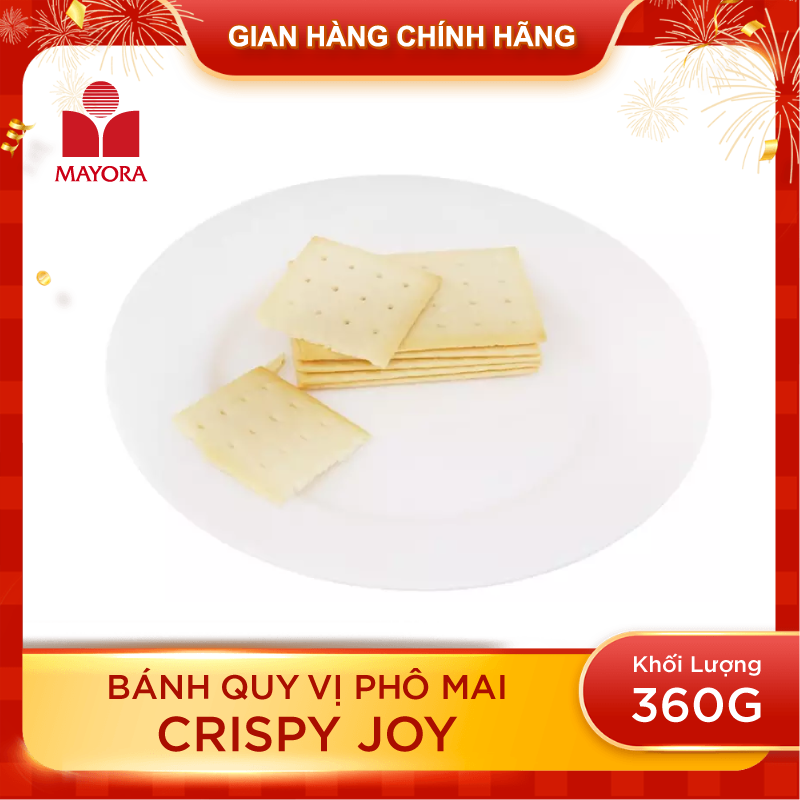 BÁNH QUY VỊ PHÔ MAI CRISPY JOY 312G