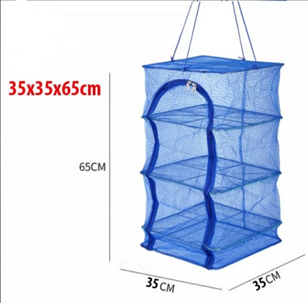 Lồng lưới phơi thực phẩm khô 4 tầng