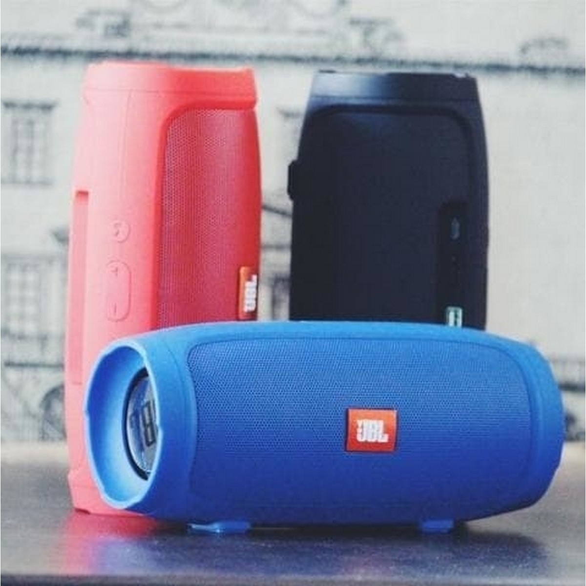 Loa Bluetooth JBL Charge 3 Mini Loa Nghe Nhạc - Kết Nối Nhanh Với Điện Thoại Máy Tính  Công Suất 2x15W Lớn Sạc Pin Cho Thiết Bị Khác Kết Nối Bluetooth Chống Thấm Nước Công Nghệ ISO - GrownTech