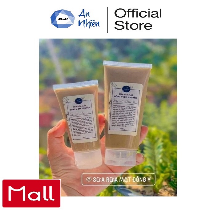 Sữa rửa mặt trắng da ngừa mụn đông y gia truyền - tuýp lớn