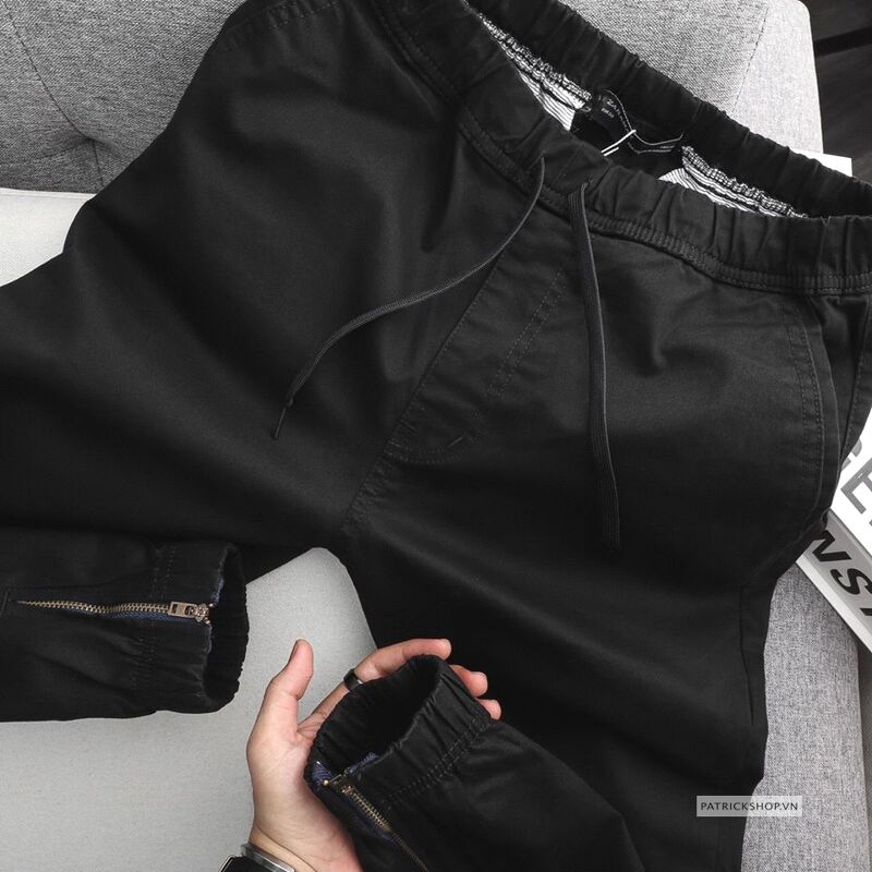 Quần Dài nam Jogger Kaki Zara