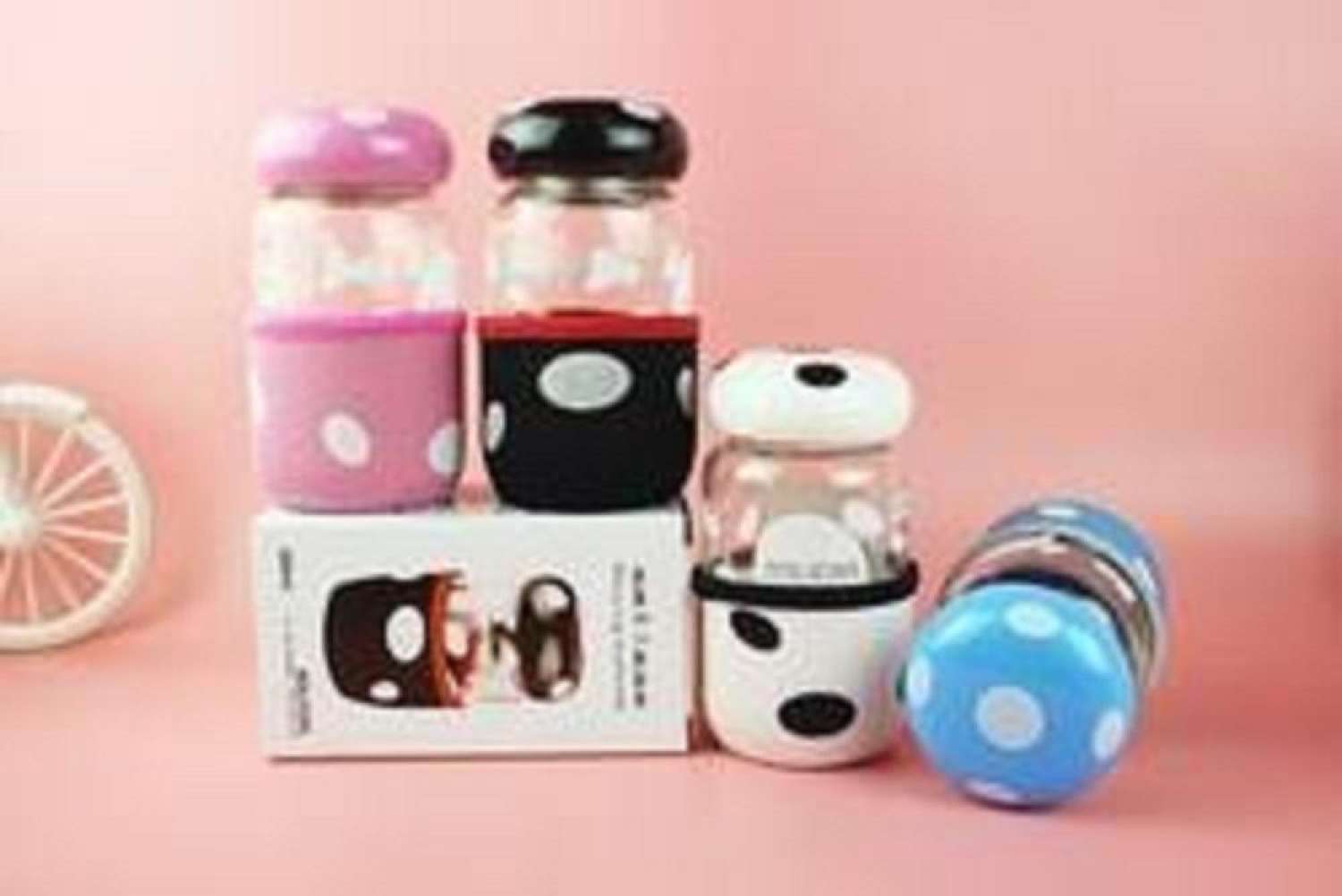 [Rẻ] Bình đựng nước thủy tinh hình nấm