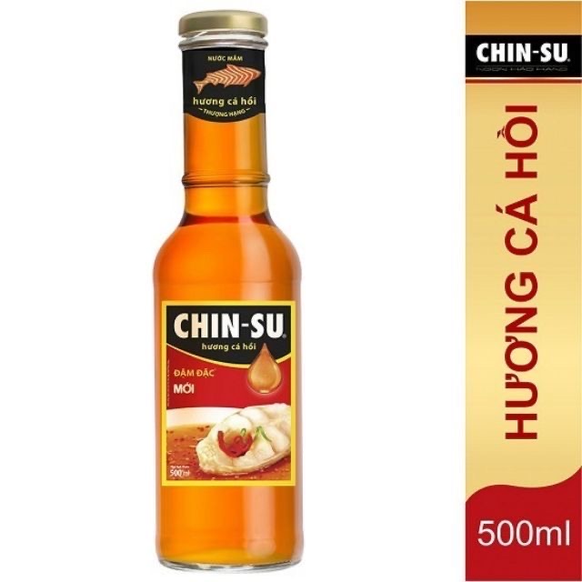 Nước Mắm Chinsu Hương Cá Hồi Chai 500ml