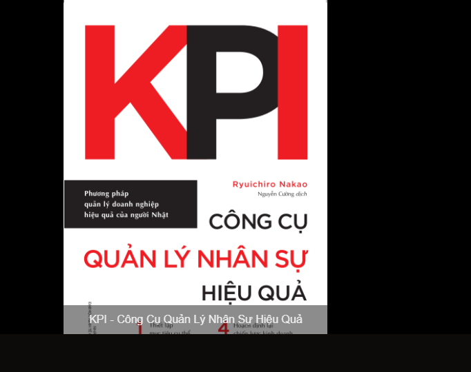 KPI - Công Cụ Quản Lý Nhân Sự Hiệu Quả