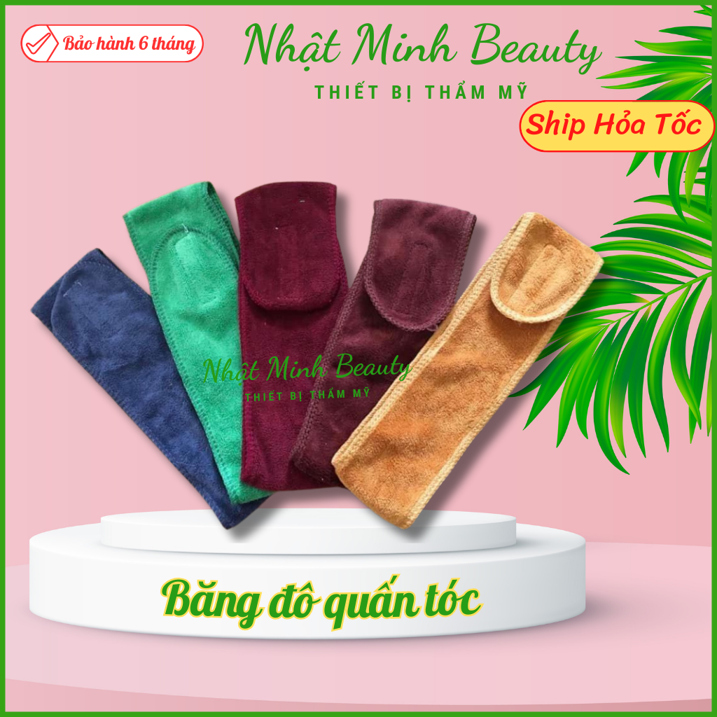 Băng đô quấn đầu Spa (Màu ngẫu nhiên)