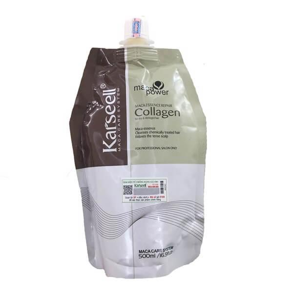 [HCM]Hấp phục hồi Tóc Collagen Karseell Maca