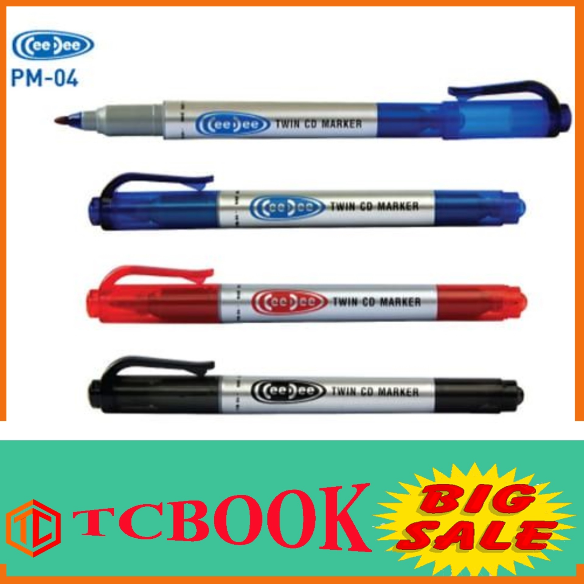 Hộp Bút lông dầu 2 đầu nhỏ PM-04(10c/1 hộp)
