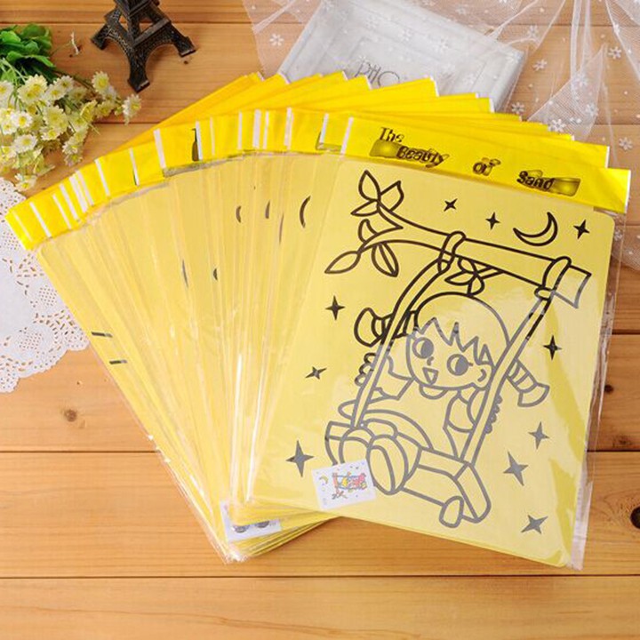 Tranh Cát Cho Bé Nhiều Hình (Combo 10 Cái)