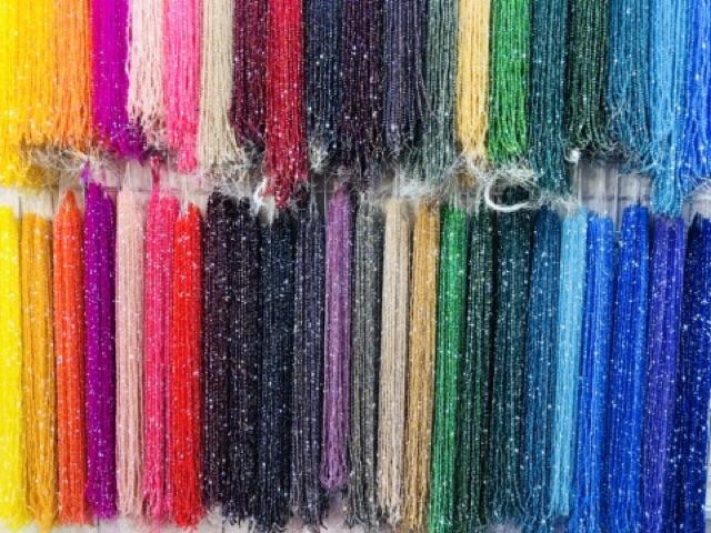 10 Dây Pha Lê Nhựa Nhân Tạo - Hạt Nón 3mm 4mm Đủ màu