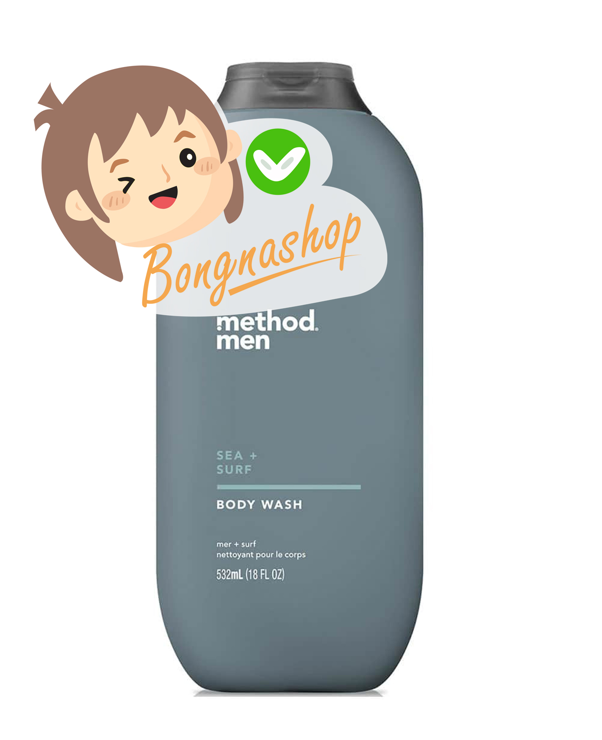Sữa tắm dưỡng ẩm Method Body Organic 532ml - Úc