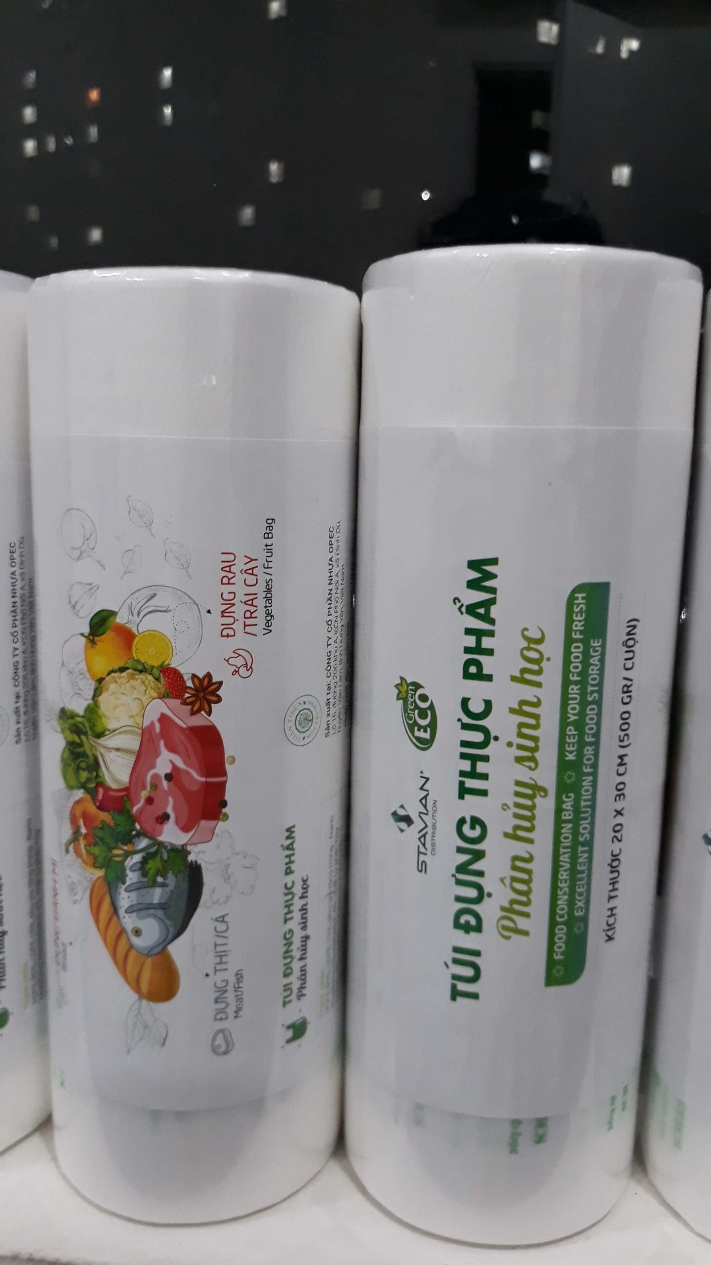 Túi đựng thực phẩm GREEN ECO 20x30cm - 500gr