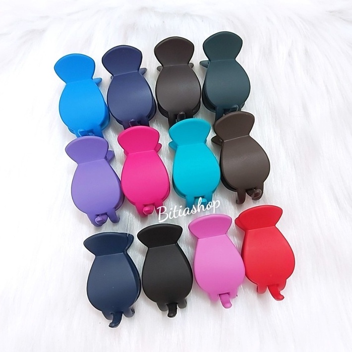 LỐ 12 KẸP TÓC CÀNG CUA 3 RĂNG BẦU MÀU NHÁM